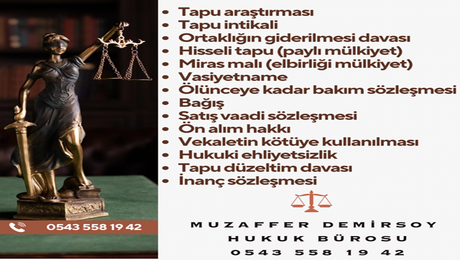 Adana tapu Avukatı